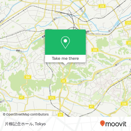 片柳記念ホール map