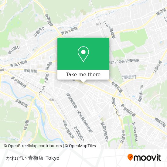 かねだい 青梅店 map