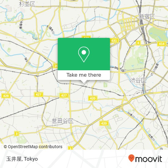 玉井屋 map