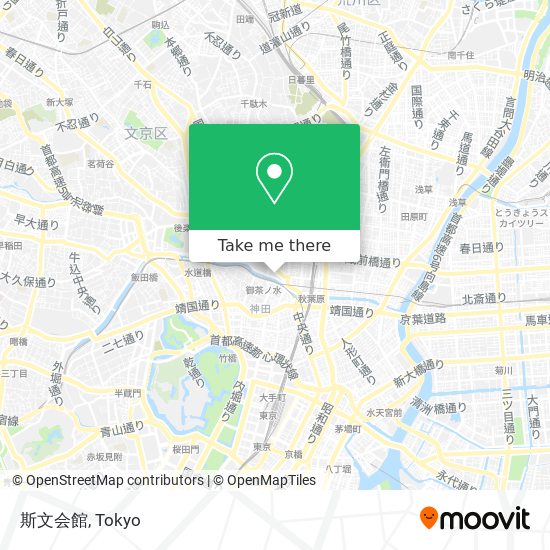 斯文会館 map