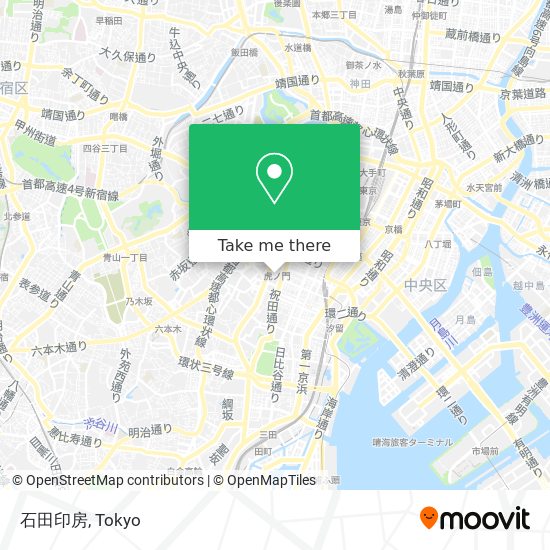 石田印房 map