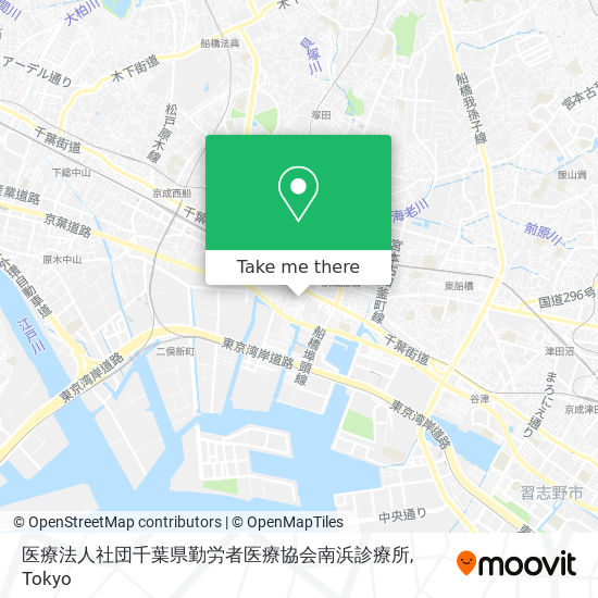 医療法人社団千葉県勤労者医療協会南浜診療所 map