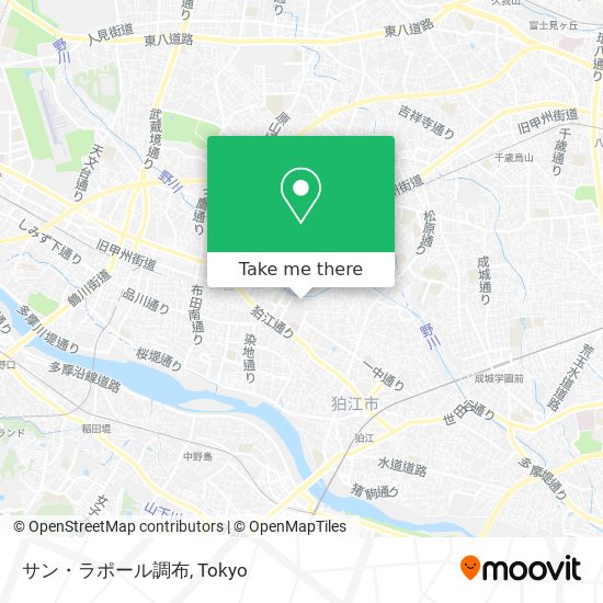 サン・ラポール調布 map