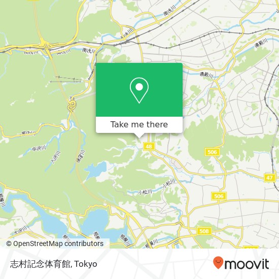 志村記念体育館 map