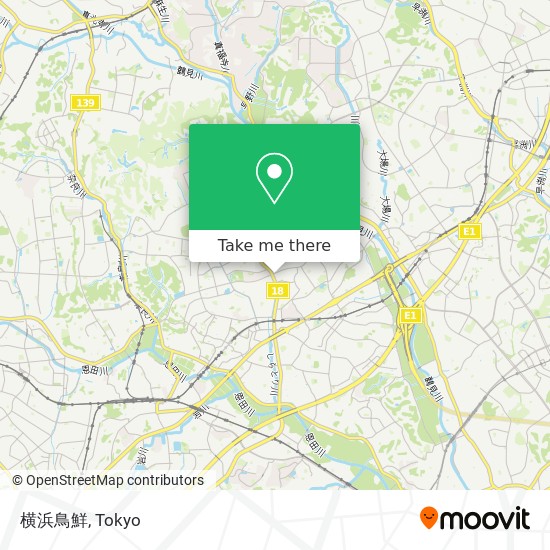 横浜鳥鮮 map