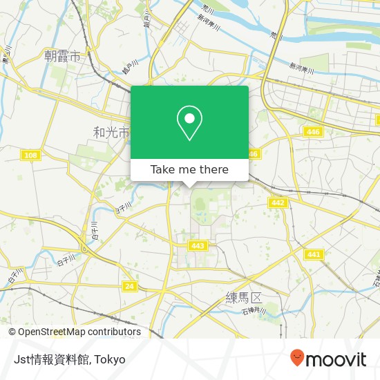 Jst情報資料館 map