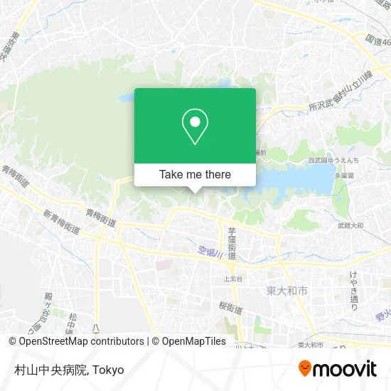 村山中央病院 map