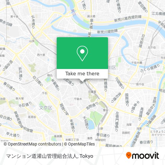 マンション道灌山管理組合法人 map