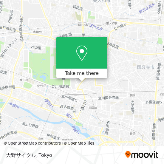 大野サイクル map