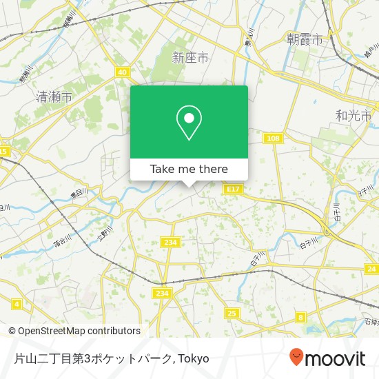 片山二丁目第3ポケットパーク map