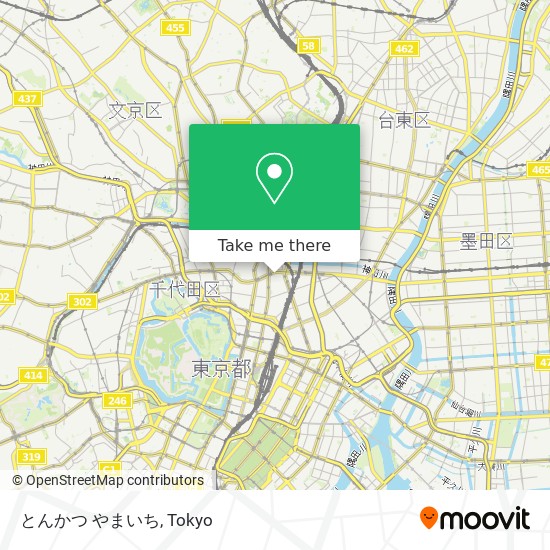 とんかつ やまいち map