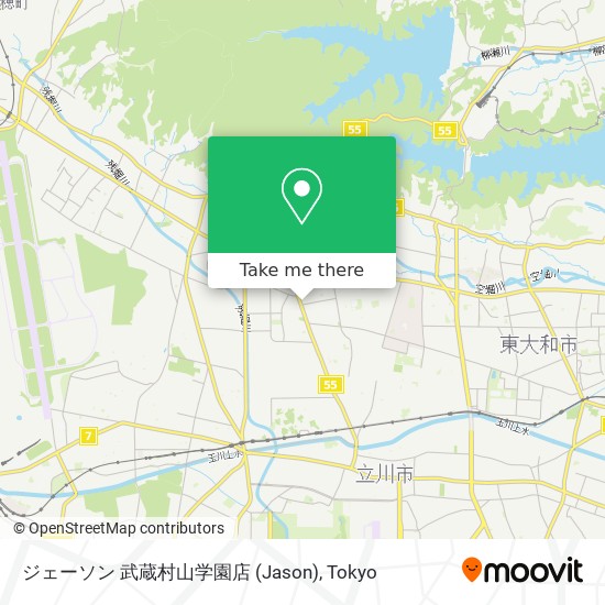ジェーソン 武蔵村山学園店 (Jason) map