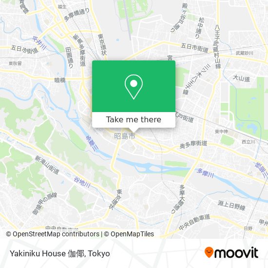 Yakiniku House 伽倻 map