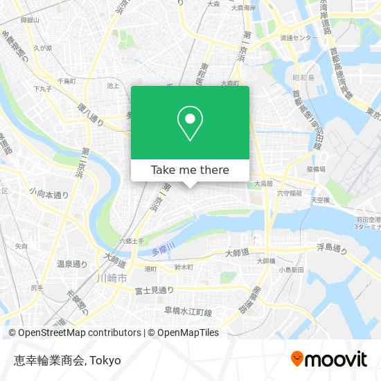 恵幸輪業商会 map