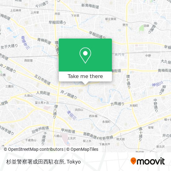 杉並警察署成田西駐在所 map