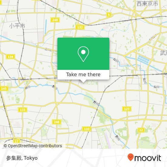 参集殿 map