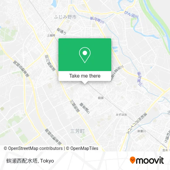 鶴瀬西配水塔 map