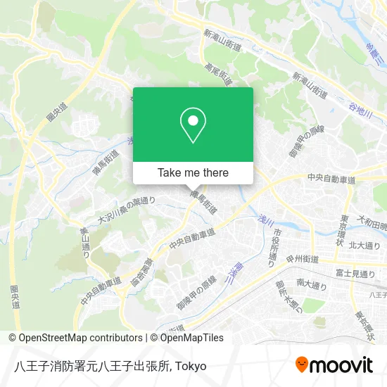 八王子消防署元八王子出張所 map