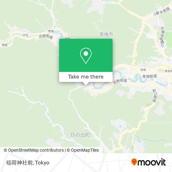 稲荷神社前 map