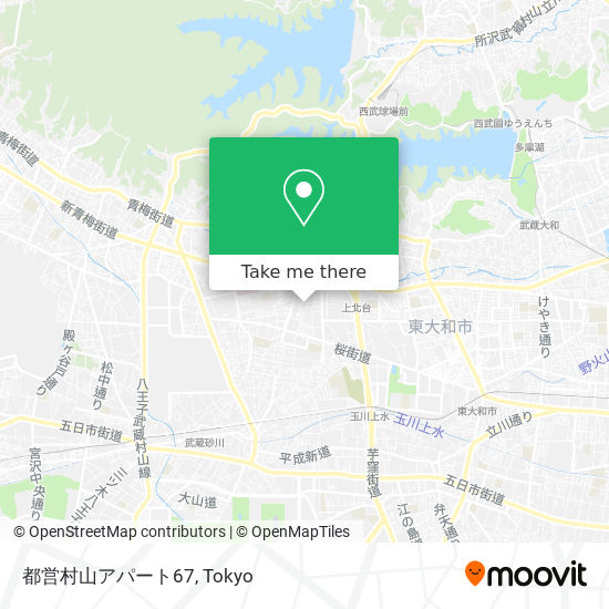 都営村山アパート67 map