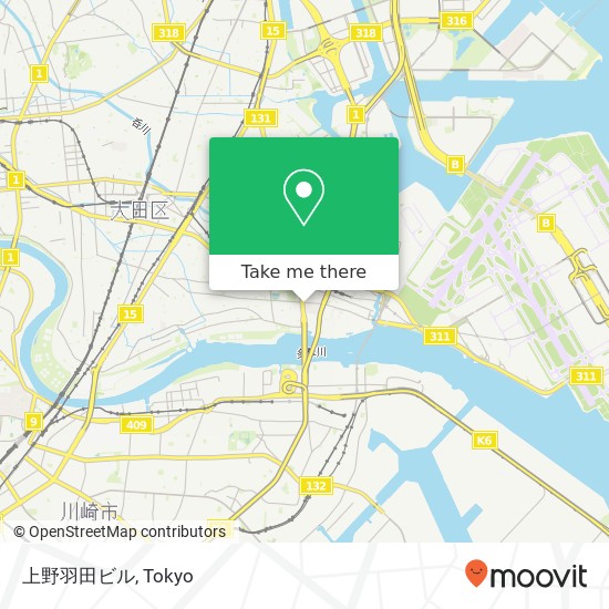 上野羽田ビル map