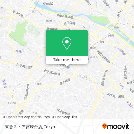 東急ストア宮崎台店 map