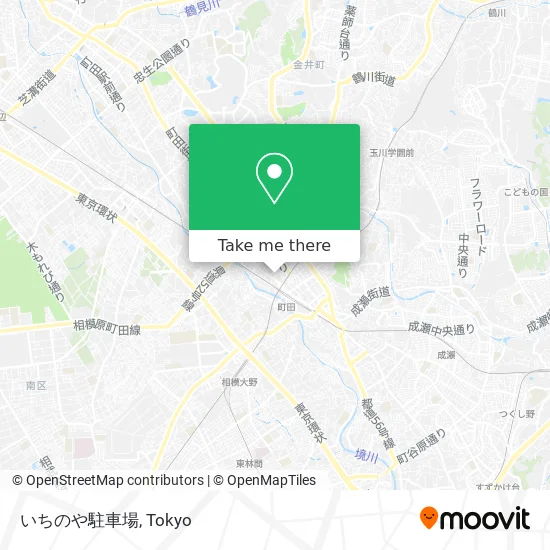 いちのや駐車場 map