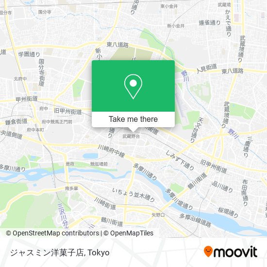 ジャスミン洋菓子店 map