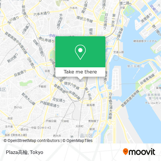 Plaza高輪 map