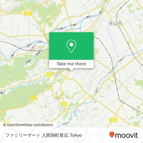 ファミリーマート 入間扇町屋店 map