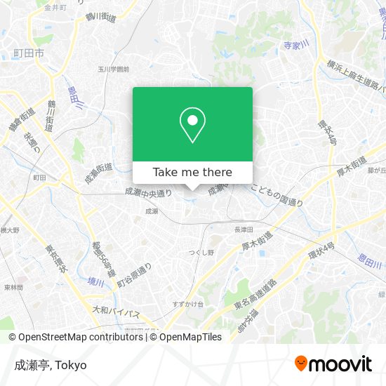 成瀬亭 map