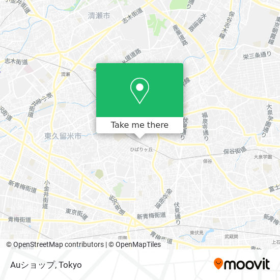 Auショップ map