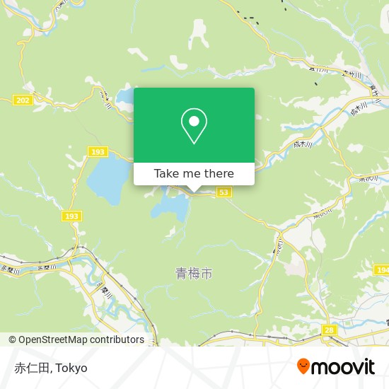 赤仁田 map