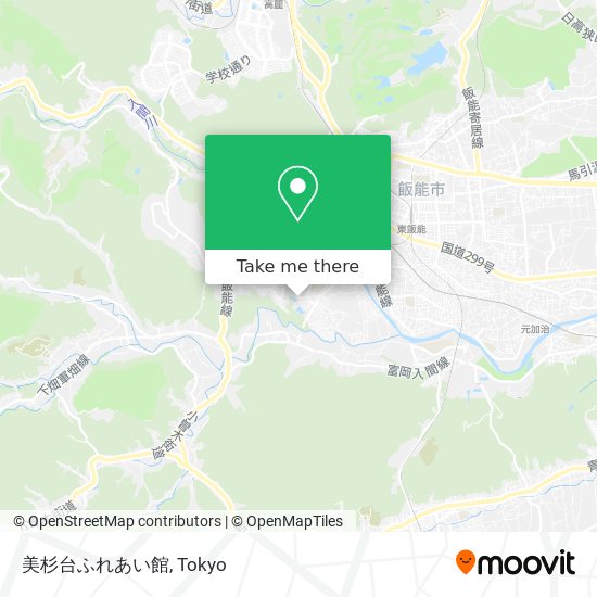 美杉台ふれあい館 map