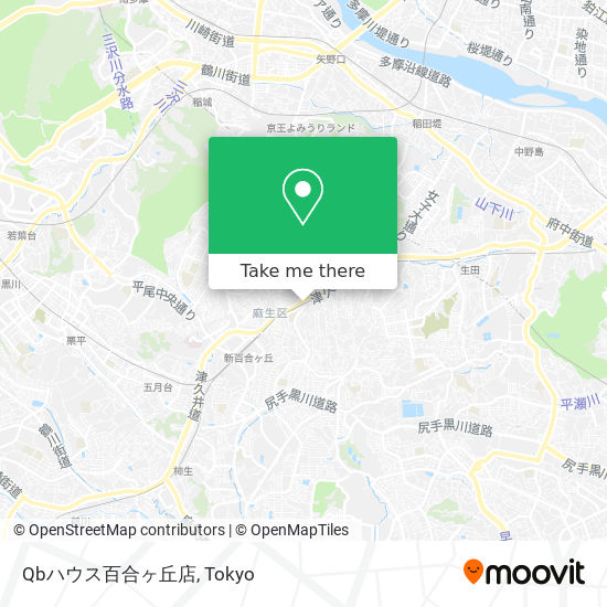 Qbハウス百合ヶ丘店 map