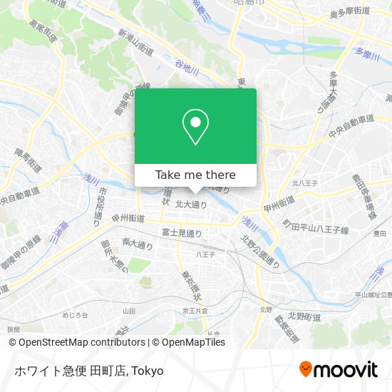 ホワイト急便 田町店 map