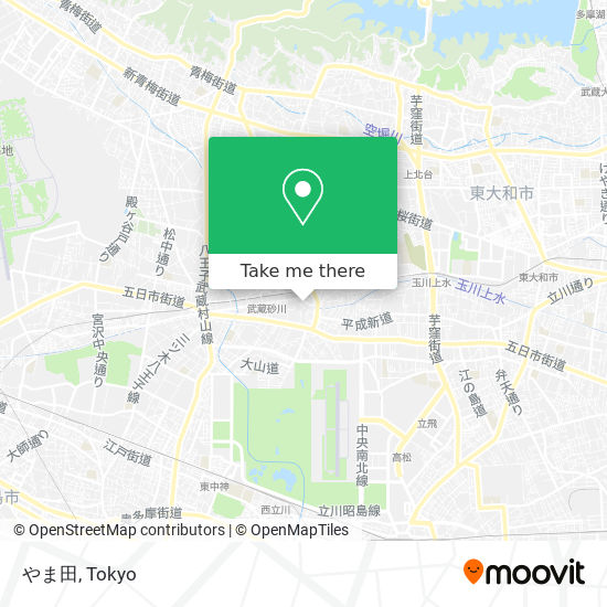 やま田 map