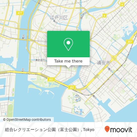 総合レクリエーション公園（富士公園） map