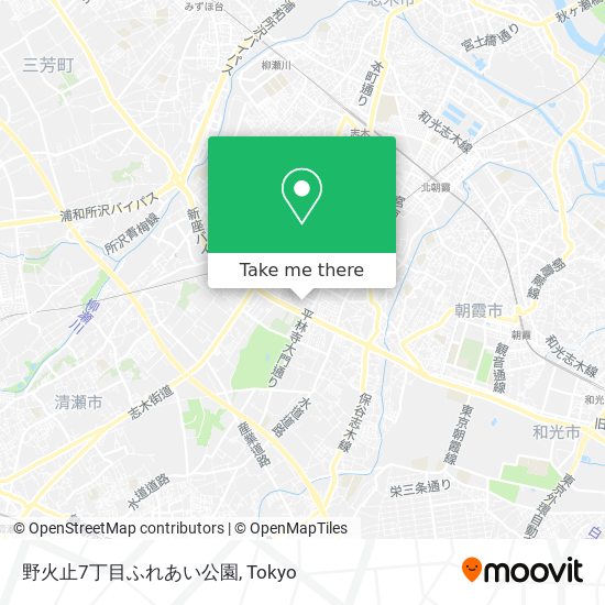 野火止7丁目ふれあい公園 map