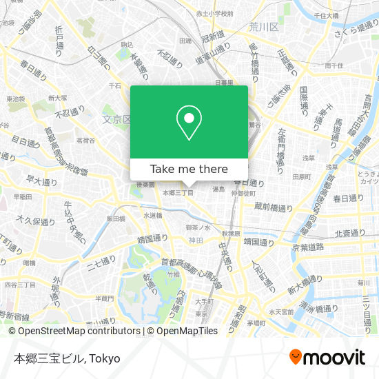 本郷三宝ビル map