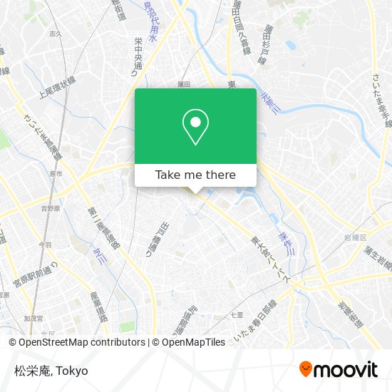 松栄庵 map