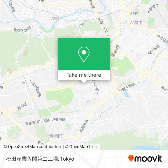 松田産業入間第二工場 map
