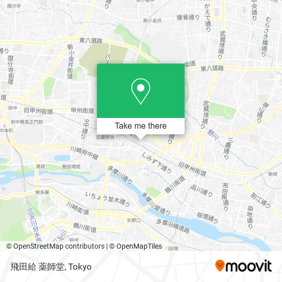 Hattori-gawa Yakushido map