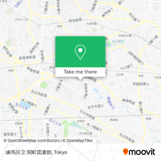 練馬区立 関町図書館 map