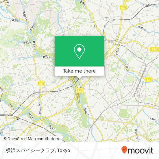 横浜スパイシークラブ map