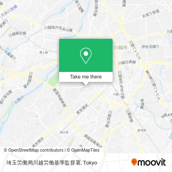 埼玉労働局川越労働基準監督署 map