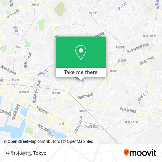 中野木緑地 map