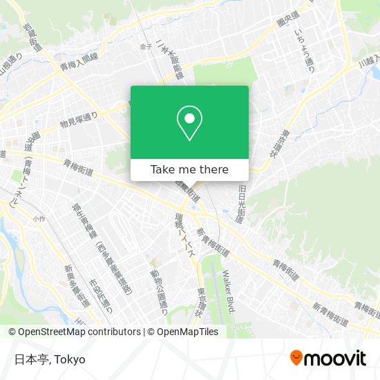 日本亭 map