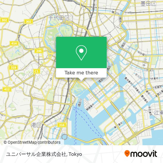 ユニバーサル企業株式会社 map
