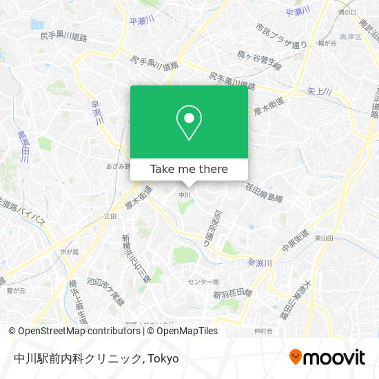 中川駅前内科クリニック map